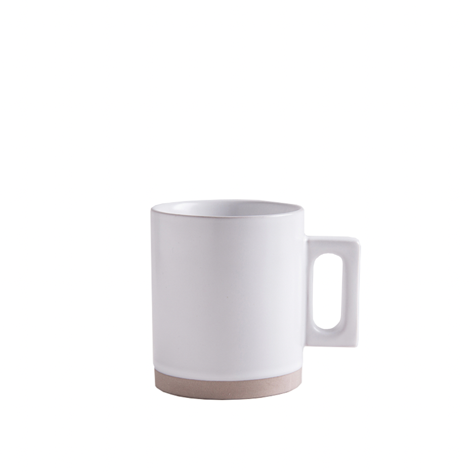 Otis Ceramic Mug White Sukio Studio