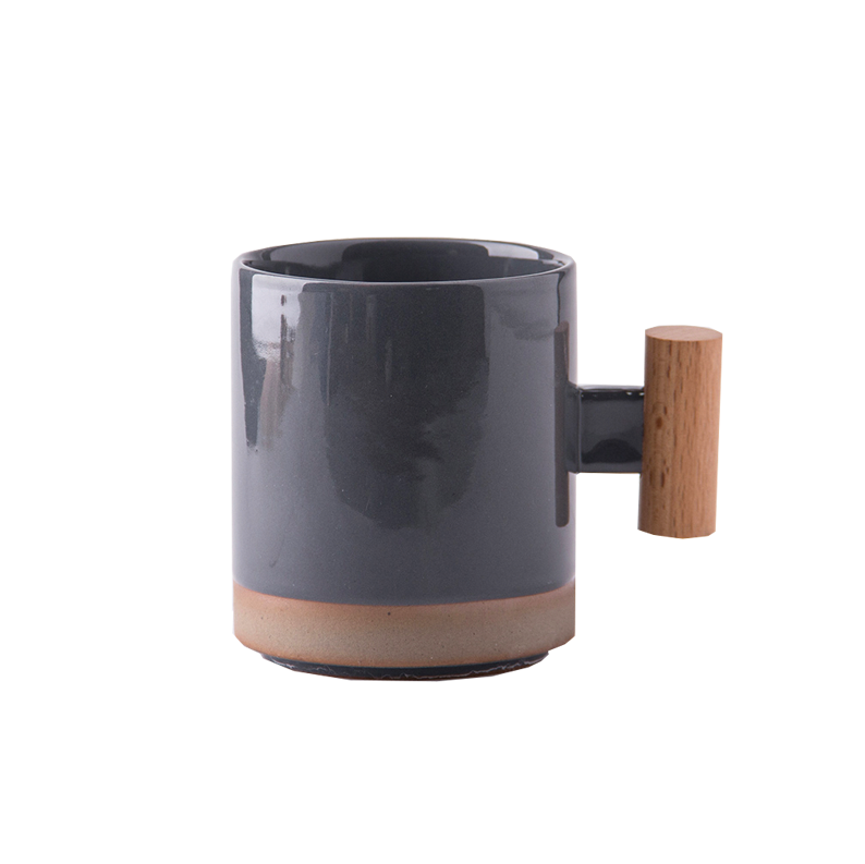 Reine Ceramic Mug Gloss Grey Sukio Studio