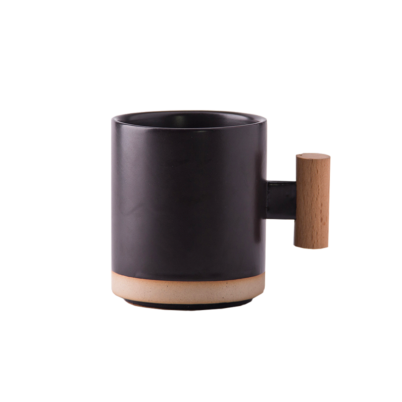 Reine Ceramic Mug Matte Black Sukio Studio