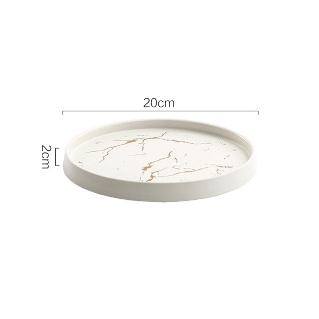 
                  
                    Zeta Ceramic Tray Round Sukio Studio
                  
                